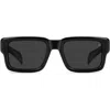 David Beckham Eyewear 53mm Rectangular Sunglasses In Black