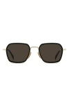 David Beckham Eyewear 53mm Square Sunglasses In Black