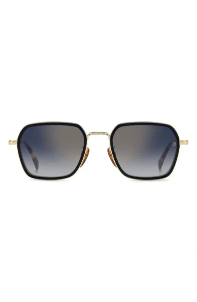 David Beckham Eyewear 53mm Square Sunglasses In Black