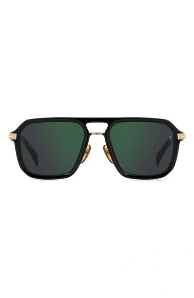 David Beckham Eyewear 56mm Navigator Sunglasses