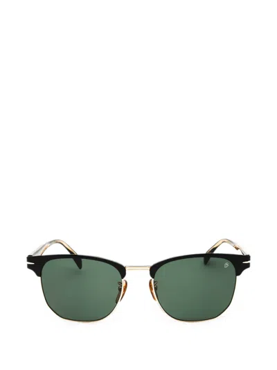 David Beckham Eyewear Browline-frame Sunglasses In Multi