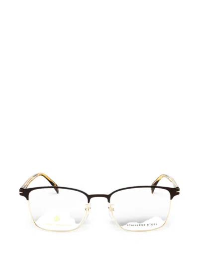 David Beckham Eyewear Rectangle-frame Glasses In Multi