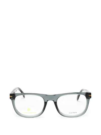 David Beckham Eyewear Rectangle-frame Glasses In Red