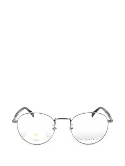 David Beckham Eyewear Round-frame Glasses In Yellow
