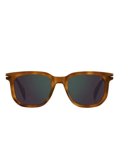 David Beckham Eyewear Square Sunglasses In Multi