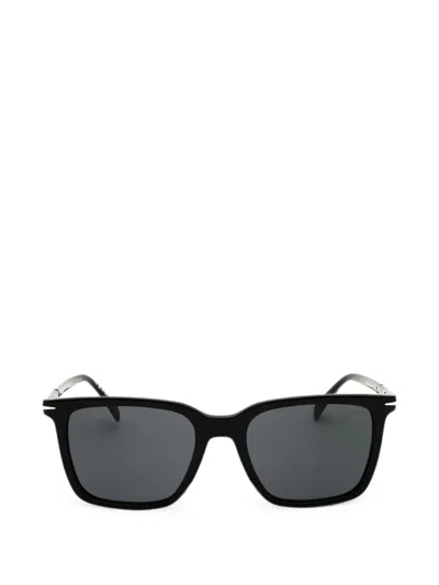 David Beckham Eyewear Square-frame Sunglasses In Black
