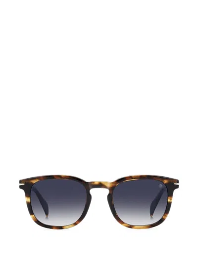 David Beckham Eyewear Square-frame Sunglasses In Brown