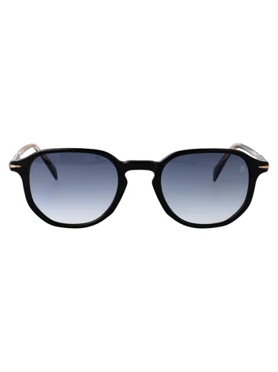 David Beckham Geometrical Sunglasses Db 1140/s 80708