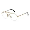David Beckham Gold Men Optical Frames In Gold