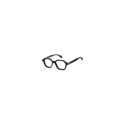 David Beckham Gray Acetate Glasses Men's (frames) In Black