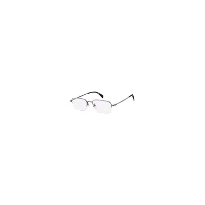 David Beckham Gray Titanium Glasses Men's (frames) In Transparent