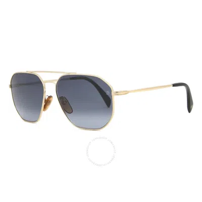 David Beckham Grey Gradient Pilot Men's Sunglasses Db 1041/s 0rhl/9o 60