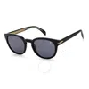 David Beckham Grey Oval Men's Sunglasses Db 1046/s 0807/ir 50