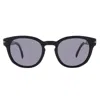 David Beckham Grey Oval Men's Sunglasses Db 1046/s 0807/ir 50 In Black