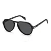 David Beckham Grey Pilot Men's Sunglasses Db 7079/s 0807/ir 55