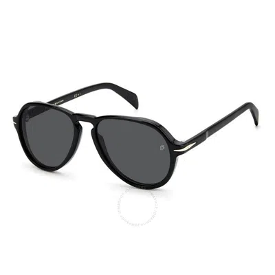 David Beckham Grey Pilot Men's Sunglasses Db 7079/s 0807/ir 55