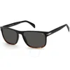 David Beckham Grey Square Men's Sunglasses Db 1060/s 037n/ir 57
