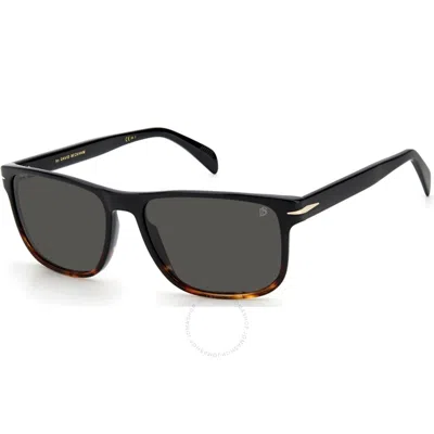 David Beckham Grey Square Men's Sunglasses Db 1060/s 037n/ir 57