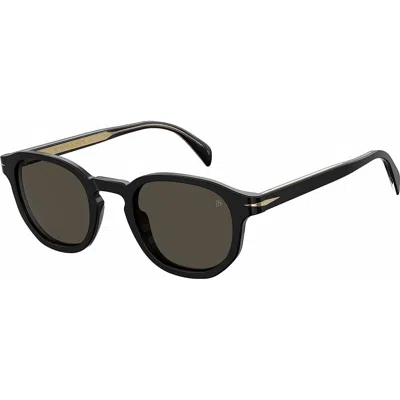 David Beckham Ladies' Sunglasses  Db 1007_s Gbby2 In Black