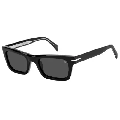 David Beckham Ladies' Sunglasses  Db 7091_s Gbby2 In Black
