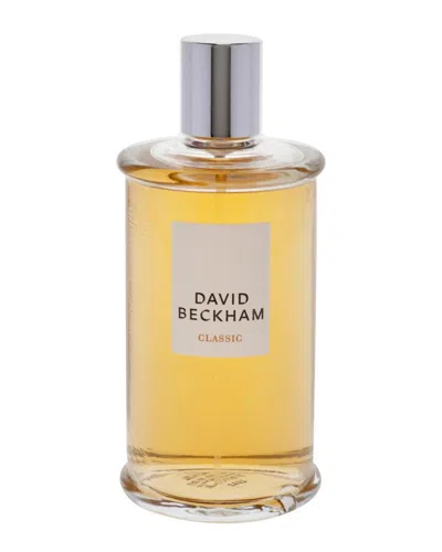 David Beckham Men's 3.3oz Classic Edt In White