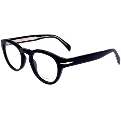 David Beckham Men's 48 Mm Black Opticals In Pattern