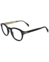 David Beckham Men's 48mm Optical Frames In Black