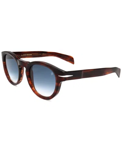 David Beckham Men's 48mm Sunglasses In Brown