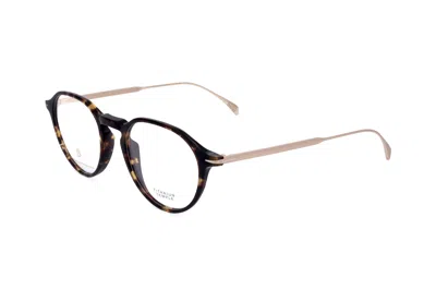 DAVID BECKHAM MEN'S 49 MM BROWN OPTICALS