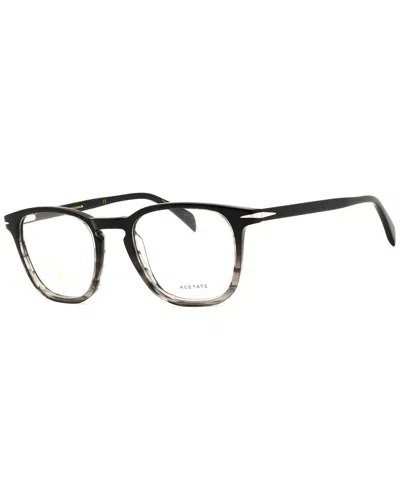 David Beckham Men's 49mm Optical Frames In Black