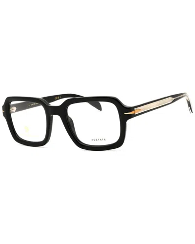 David Beckham Men's 50mm Optical Frames In Black