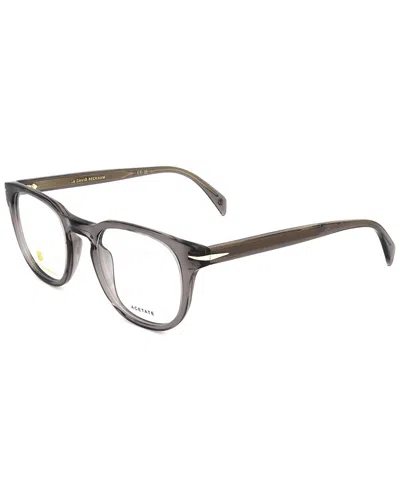 David Beckham Men's 50mm Optical Frames In Gray