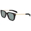 David Beckham Men's Db 7047/s 51mm Sunglasses In Black