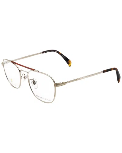 David Beckham Men's 52mm Optical Frames In Metallic