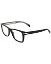 David Beckham Men's 57mm Optical Frames In Pink