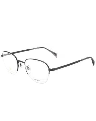 David Beckham Men's 52mm Optical Frames In Silver