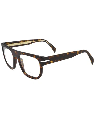 David Beckham Men's 53mm Optical Frames In Brown