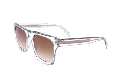 David Beckham Men's 54mm Crystal Grey Sunglasses Db7000-sflat-63m-54