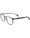 David Beckham Men's 54mm Optical Frames In Black