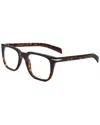 David Beckham Men's 54mm Optical Frames In Brown