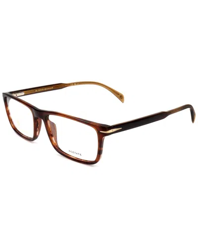 David Beckham Men's 55mm Optical Frames In Brown