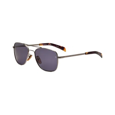 David Beckham Men's 55mm Ruthenium Sunglasses Db7019s-06lb-ku