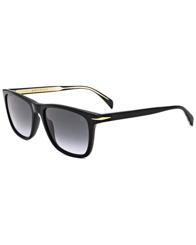David Beckham Men's 55mm Sunglasses In Black