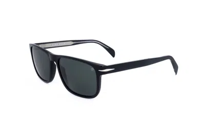 David Beckham Men's 57mm Black Sunglasses Db1060-s-807-57 In Blue