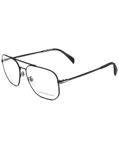 David Beckham Men's 57mm Optical Frames In Black