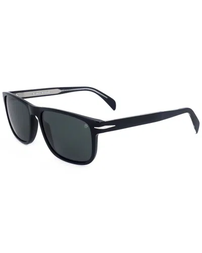 David Beckham Men's 57mm Sunglasses In Black