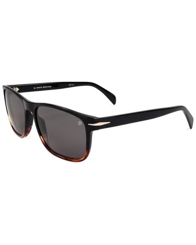 David Beckham Men's 57mm Sunglasses In Gray