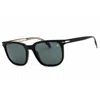 David Beckham Db1076s Rectangular Sunglasses In ["black"]