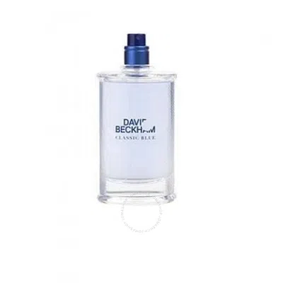 David Beckham Men's Classic Blue Edt 3.0 oz (tester) Fragrances 3607349938086 In White