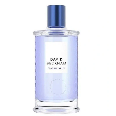 David Beckham Men's Classic Blue Edt Spray 3.3 oz Fragrances 3616303461980 In Blue / Violet